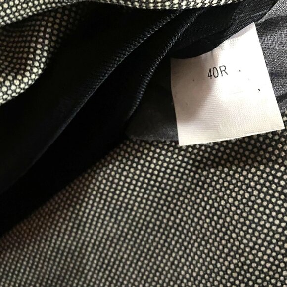 Oscar de la Renta Gray Single Breasted 3 Button Sport Coat Blazer Jacket Men 40R - Picture 9 of 9